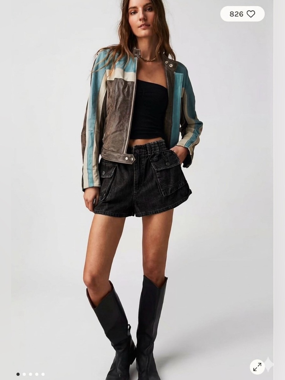 Free People We The Free Lady Luck Paperbag Shorts Size XS & Small $88